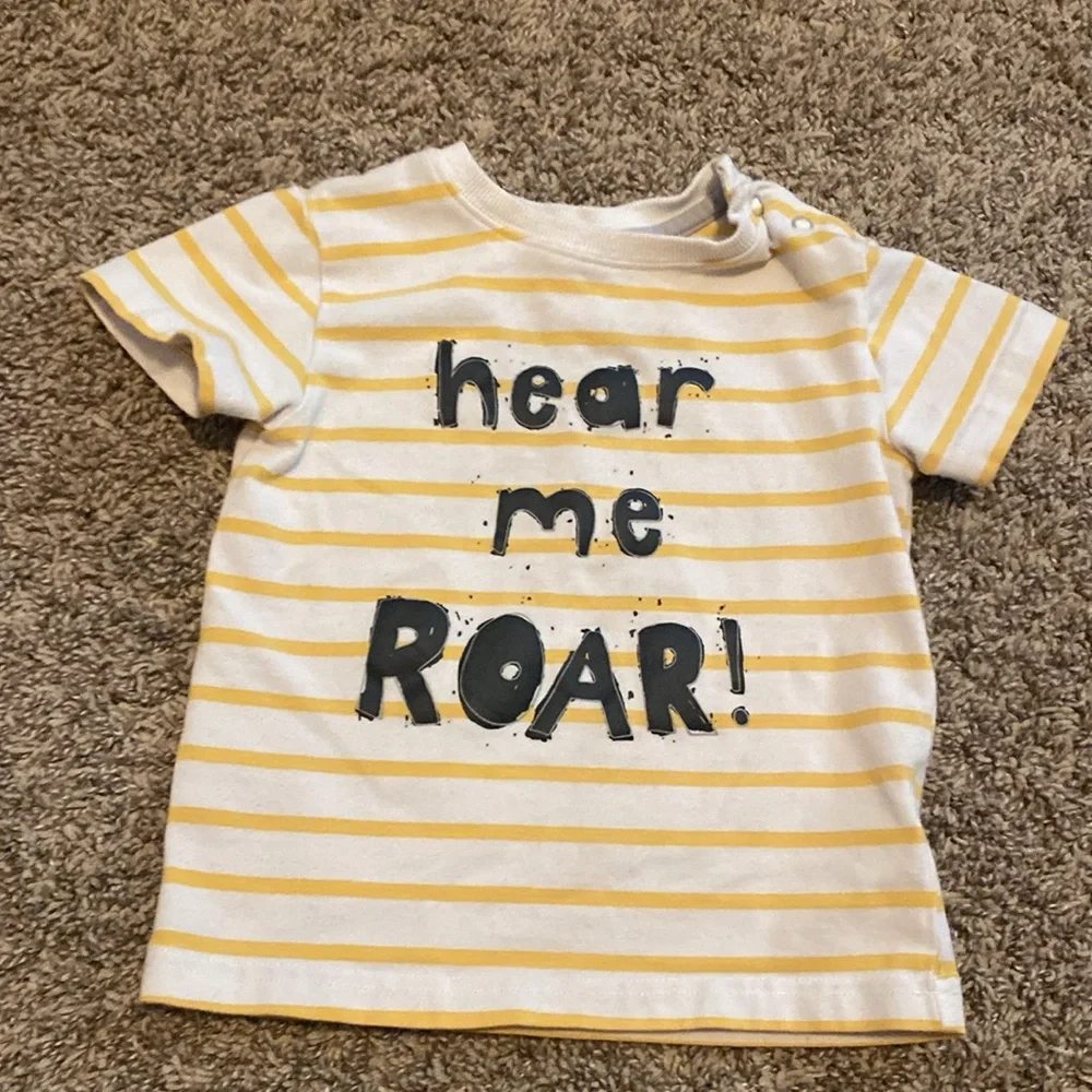 Rorie Whelan Lion Hoodie and T-shirt Set 24M